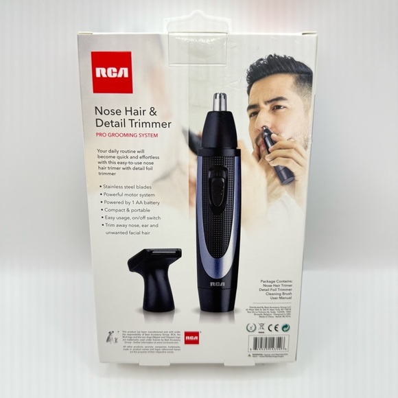RCA Pro Grooming System Nose Hair  Detail Trimmer RC1016 Compact Portable - Picture 2 of 6